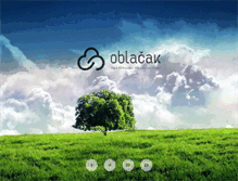 Tablet Screenshot of oblacak.com